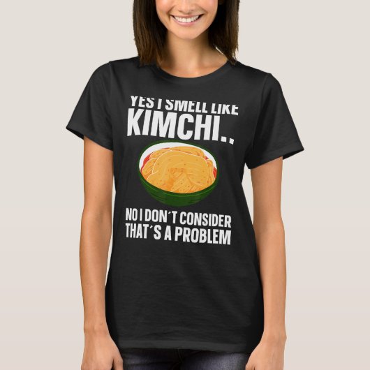 Funny Kimchi Korean Food Lover T-shirt (Voorkant)