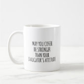 Funny Kind Attitude Mok voor Ouders Koffie Mok (Links)
