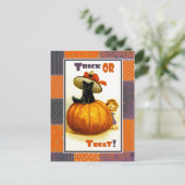 Funny  Kind Halloween Briefkaarten (Staand voorkant)