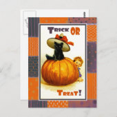 Funny Kind Halloween Briefkaarten (Voorkant / Achterkant)