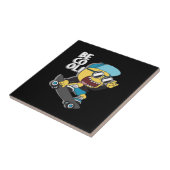 Funny kinder-5 tegeltje (Zijkant)