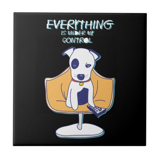 Funny kinder-6 tegeltje (Voorkant)