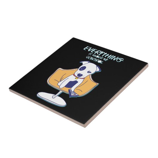 Funny kinder-6 tegeltje (Zijkant)