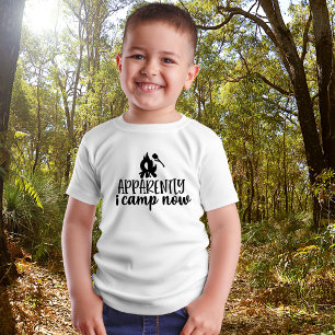 Funny Kinder Camping T-Shirt
