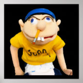 Funny kinder cartoon poster (Voorkant)