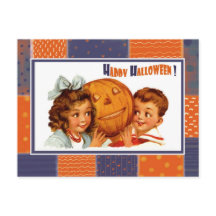 Funny  Kinder Halloween Briefkaarten