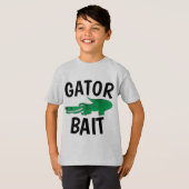 Funny Kinder T-shirts, GATOR BAIT T-shirt (Voorkant volledig)