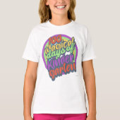 Funny Kindergarten 100th Day Sparkle Teacher Class T-shirt (Voorkant)