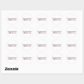 Funny Kindergarten Afstudeerder Ronde Sticker (Vel)