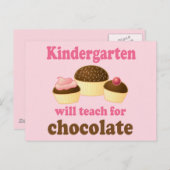 Funny Kindergarten Teacher Briefkaart (Voorkant / Achterkant)