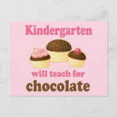 Funny Kindergarten Teacher Briefkaart (Voorkant)