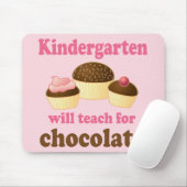 Funny Kindergarten Teacher Mousepad Muismat (Met muis)