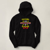 Funny Kindergarten Teacher  - Superheroes Superpow Hoodie (Design voorkant)