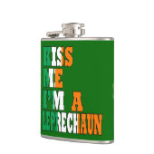 Funny Kiss, ik ben een leprechaun Heupfles (Links)