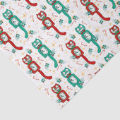  Funny Kit Kat met kerstpapier Tissuepapier (Detail)