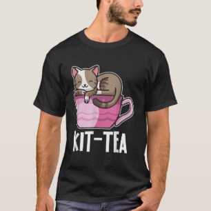 Funny Kit tea of kitty Cat Ever Colorful cat en a T-shirt