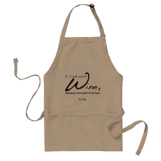 Funny Kitchen Apron Standaard Schort (Voorkant)