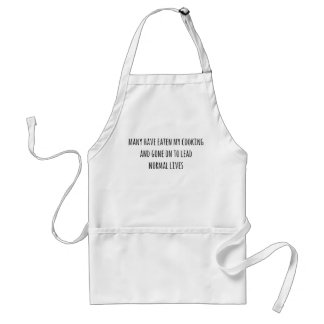 Funny Kitchen/Barbecue Apron Standaard Schort