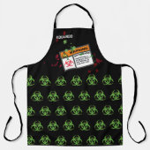 Funny Kitchen Biohazard Bruss Schort (Voorkant)
