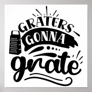 Funny Kitchen Decor, Gift for cook, Kitchen Art Poster