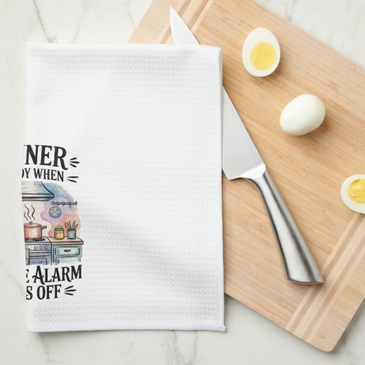 Funny Kitchen Series Design #12 Theedoek (Quarter Fold)