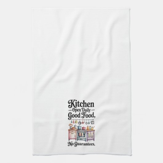Funny Kitchen Series Design #2 Theedoek (Verticaal)