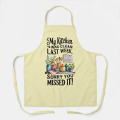 Funny Kitchen Series Design #6 Schort (Voorkant)