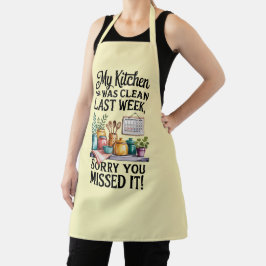 Funny Kitchen Series Design #6 Schort