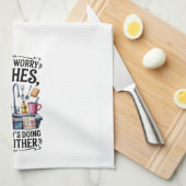 Funny Kitchen Series Design #7 Theedoek (Quarter Fold)