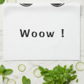 Funny Kitchen Towel, met een merkwaardige speelse  Theedoek (Gevouwen)