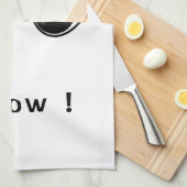 Funny Kitchen Towel, met een merkwaardige speelse  Theedoek (Quarter Fold)
