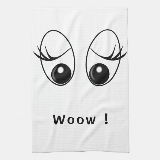 Funny Kitchen Towel, met een merkwaardige speelse  Theedoek (Verticaal)