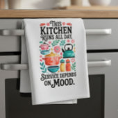Funny Kitchen Towel Quote Dish  Theedoek