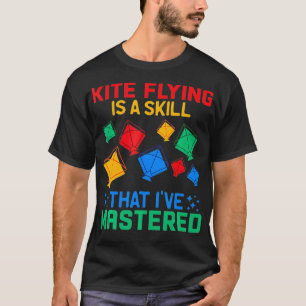 Funny Kite Flying T-shirt Kite Lovers Mannen Women
