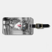 Funny Kitten Bagagelabel (Voorkant horizontaal)