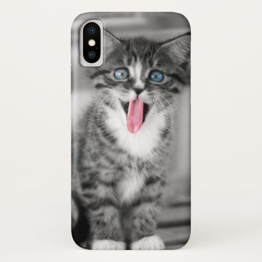 Funny Kitten Case-Mate iPhone Case (Achterkant)