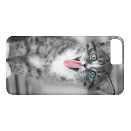 Funny Kitten Case-Mate iPhone Case (Achterkant (Horizontaal))