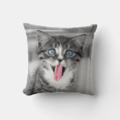 Funny Kitten Kussen (Voorkant)