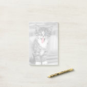 Funny Kitten Post-it® Notes (Op bureau)