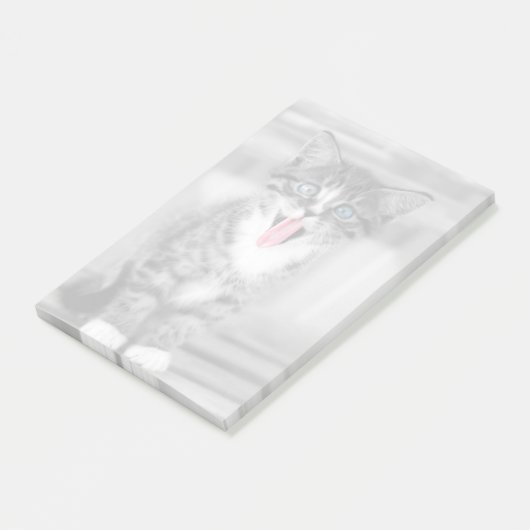 Funny Kitten Post-it® Notes (Schuin)