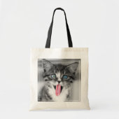 Funny Kitten Tote Bag (Voorkant)