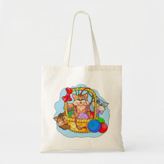 Funny kittens tote bag