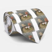 Funny Kiwi Birds die hun vruchten afwerpen Stropdas (Opgerold)