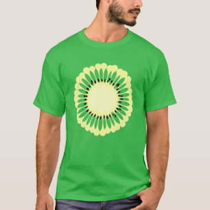 Funny Kiwi Lazy Easy Fruit Matting Halloween Cost T-shirt