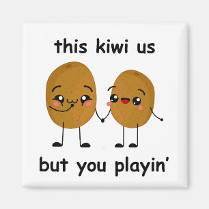 Funny Kiwi Magneet