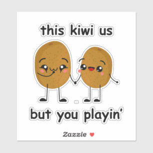 Funny Kiwi Sticker
