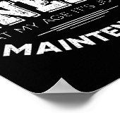 Funny Knee Surgery Proud Owner Of New Knees Gift Poster (Hoek)