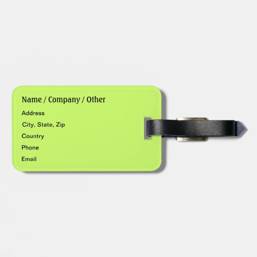 Funny Knitting Bagagelabel (Achterkant horizontaal)