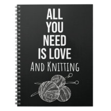Funny Knitting Gift For Knitter Typography For Her