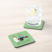 Funny Knitting Humor Onderzetter Set Gift (Rechterzijde)